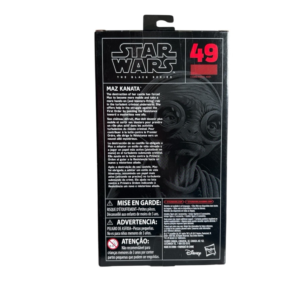 Star Wars Black Series Maz Kanata #49 - Picture 2 of 2